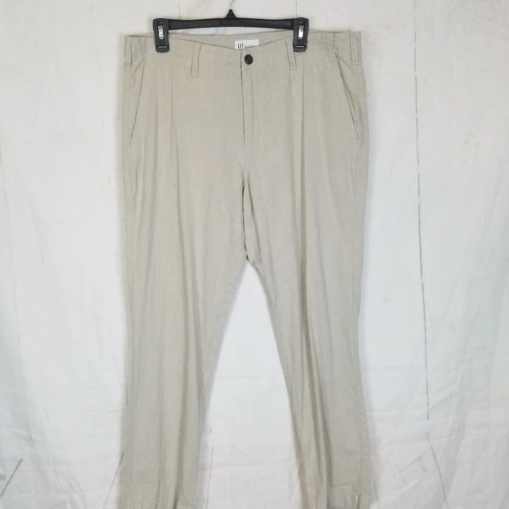 Gap linen blend pants